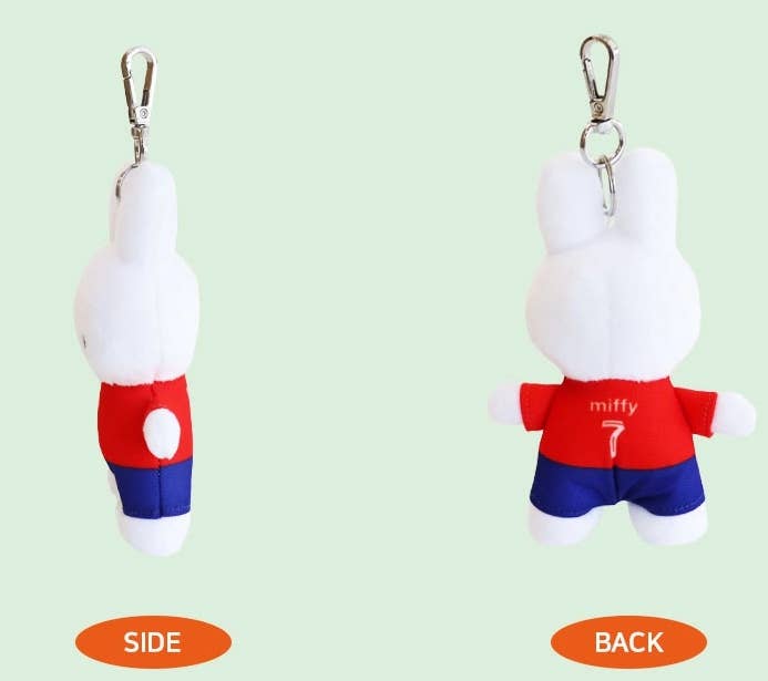 Miffy Soccer World Cup Limited Plush Bag Charm 13cm