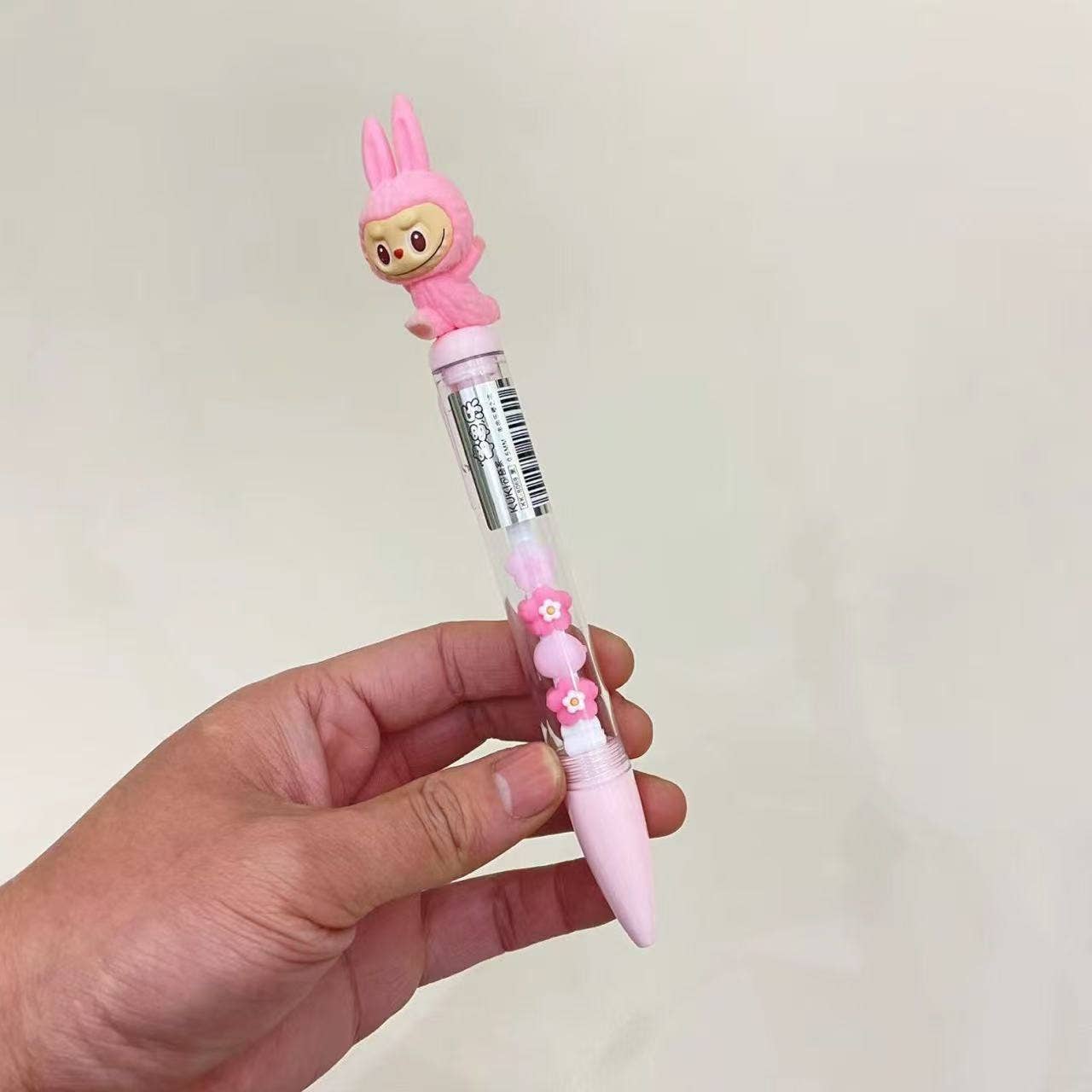 Yoga Labubu deco gel pen creative cute labubu pen gift