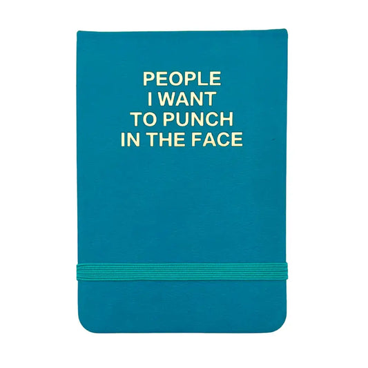 People I Want To Punch In The Face - Leatherette Journal