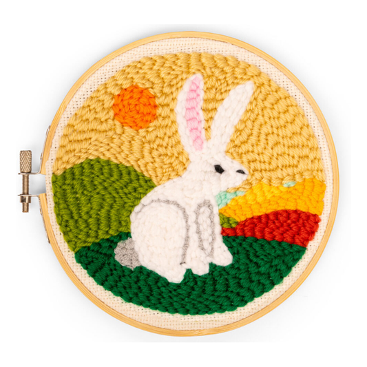 Punch Needle Kit Hare