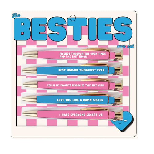 Besties Pen Set (funny, gift) - Front & Company: Gift Store