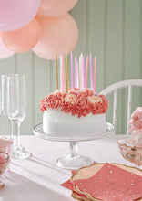 Load image into Gallery viewer, Rose Pink &amp; Gold Birthday Candles - 16 pack

