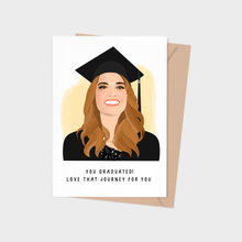 Load image into Gallery viewer, Alexis Rose Schitt&#39;s Creek Graduation Greeting Card
