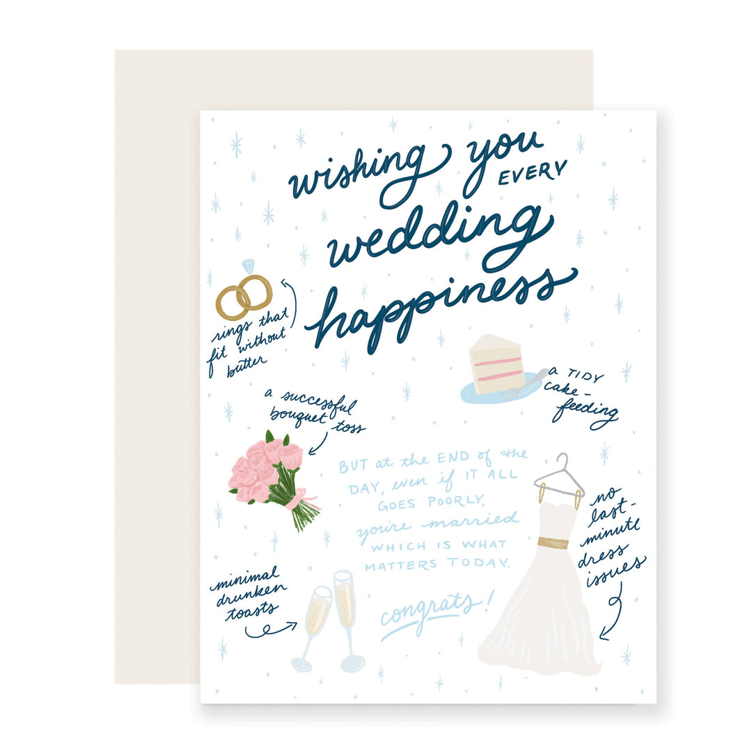 Every Wedding Happiness | Wedding Card