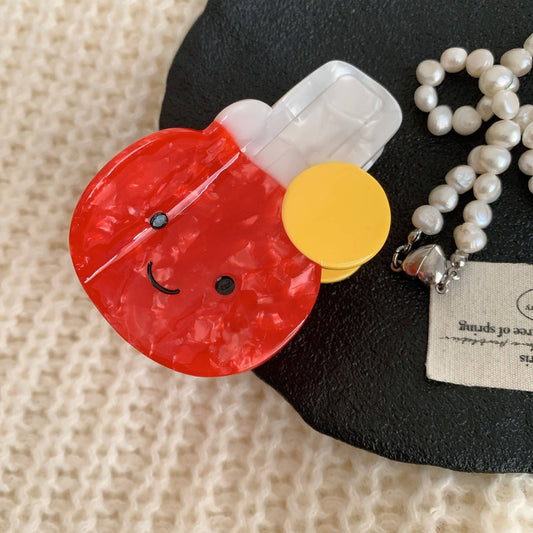 Cute Table Tennis Hair Claw, Sports-Inspired Hair Accessory