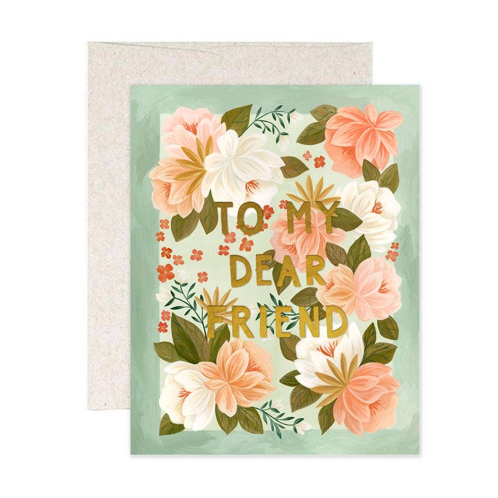 Palm Spring Friendship Greeting Card