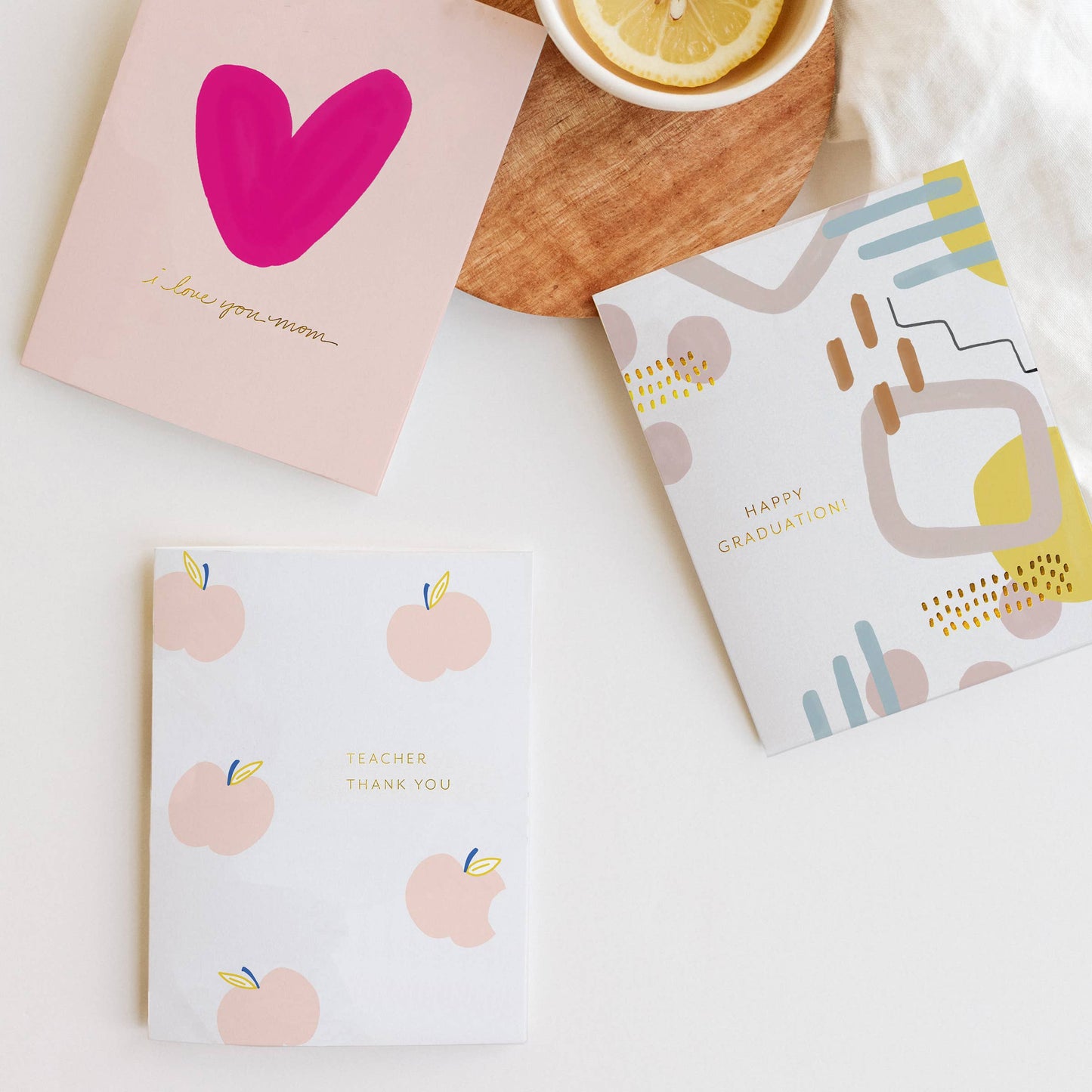 Teacher Apples Card