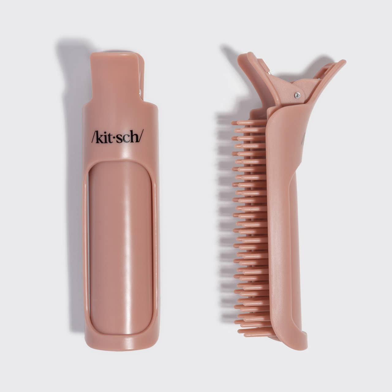 Kitsch Hair Volumizing Clip 2pc Set - Terracotta