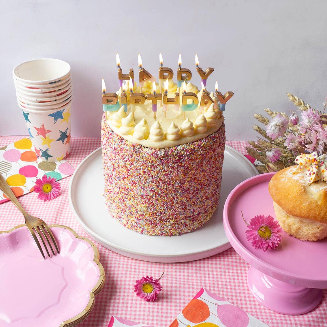 Happy Birthday Candles | Cake Candles |