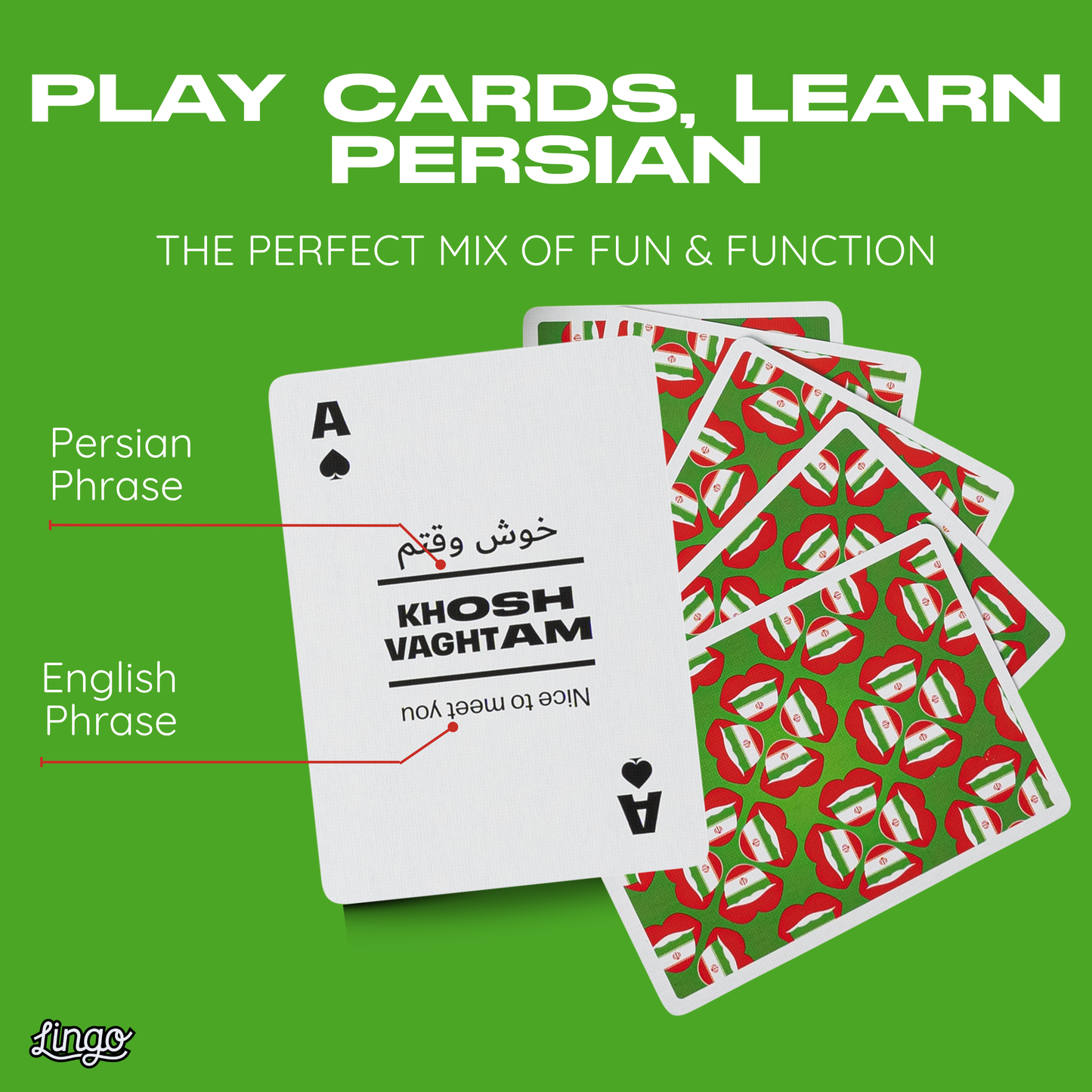 Persian Lingo Playing Cards