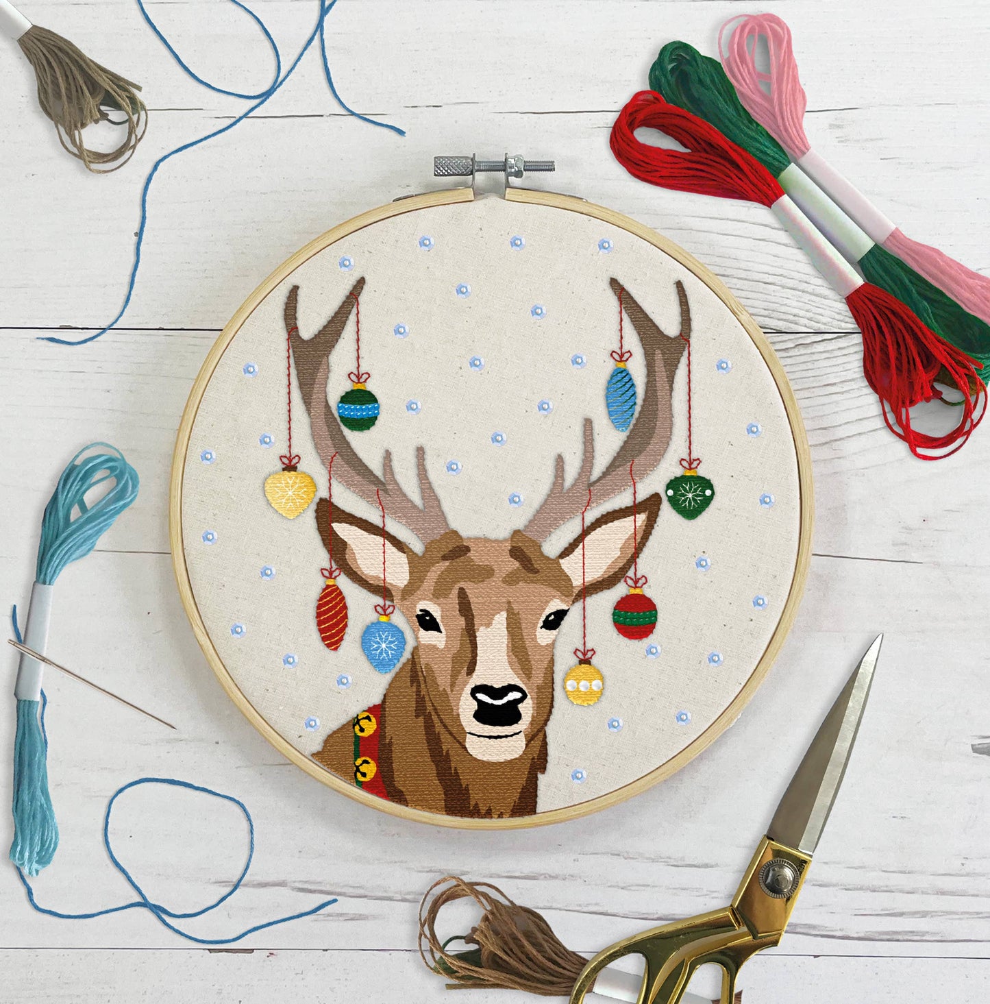 Sew & So On Embroidery Kit - Stag