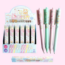 Load image into Gallery viewer, Sanrio Gold Clip &amp; Soft Grip Blind Ball point pen Box
