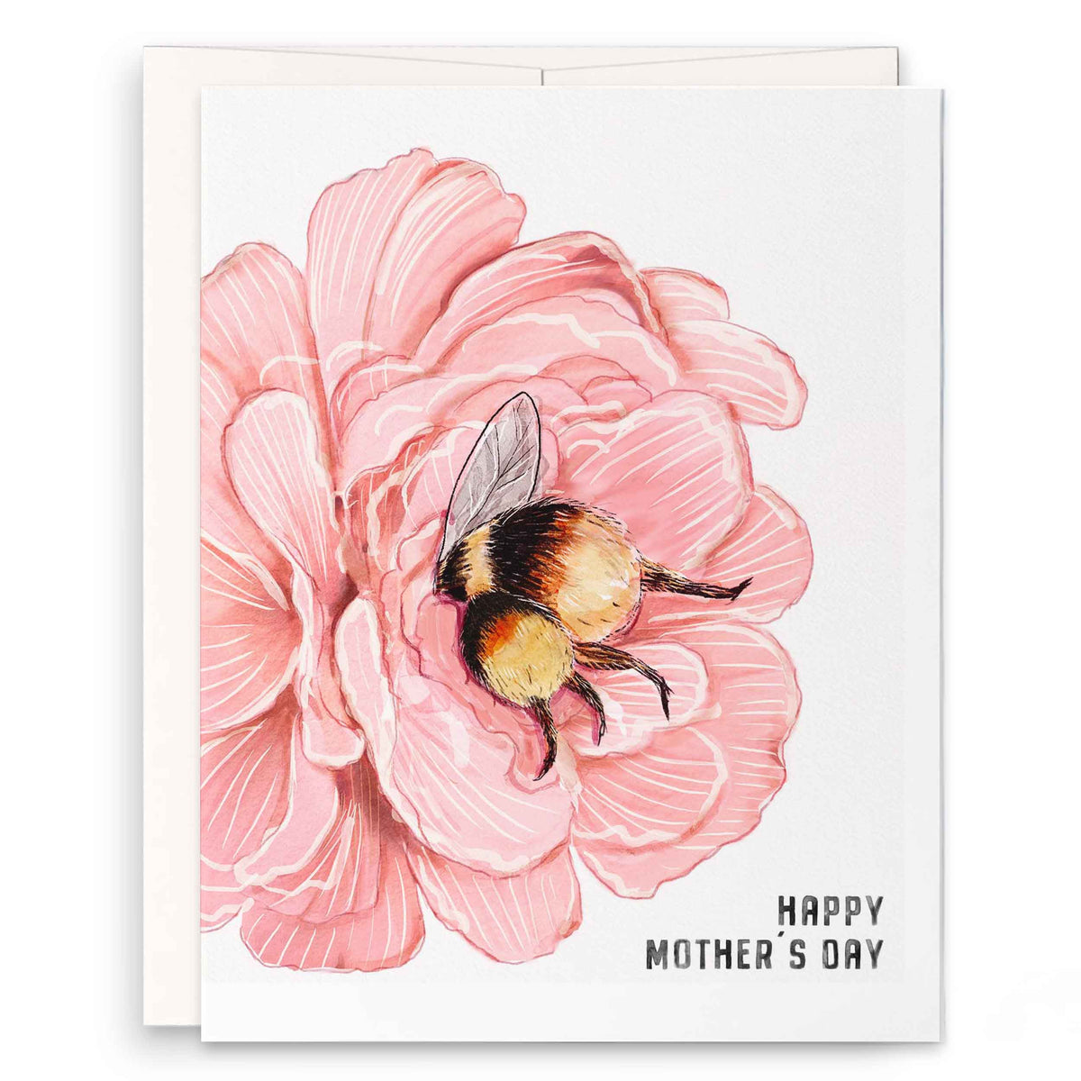 Mom Bee Flower - Funny Mother's Day Card