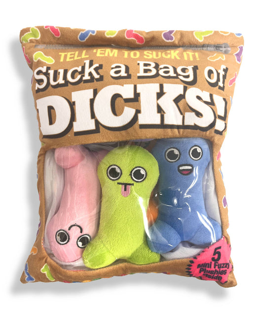 Suck a Bag of Dicks Plushy Pillows