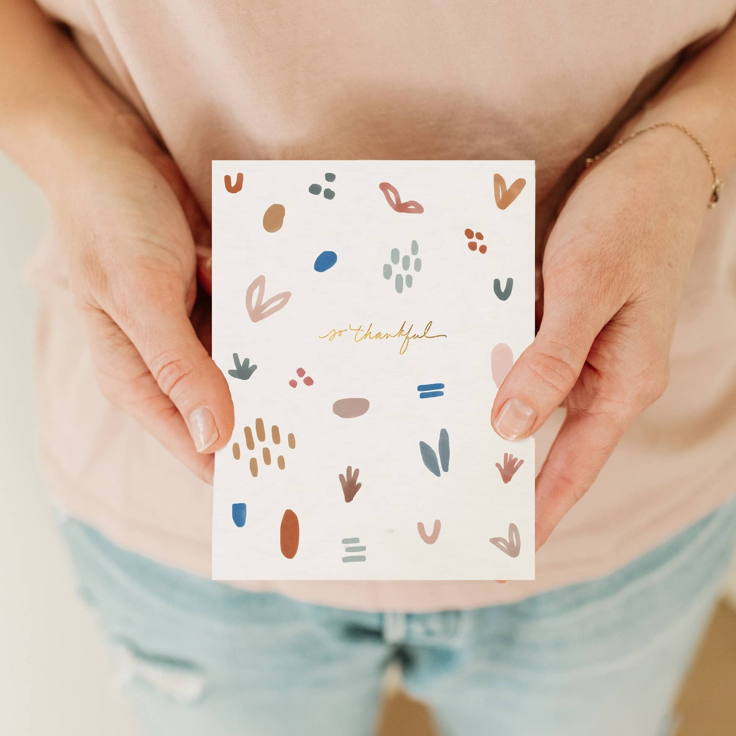 Thankful Little Bits Card | Boxed Set of 6