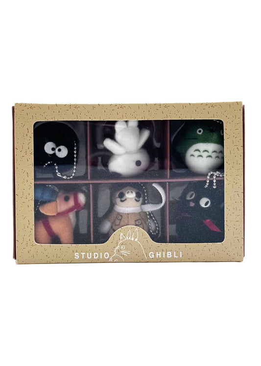 Studio Ghibli Classic Characters Plush Mascot Keychain