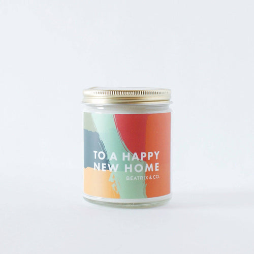 TO A HAPPY NEW HOME 9OZ CANDLE - Front & Company: Gift Store