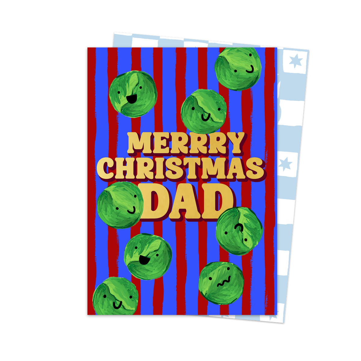 Merry Christmas Dad Sprouts Card