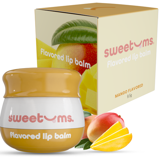 Sweetums Mango Flavored Lip Gloss with mirror and applicator