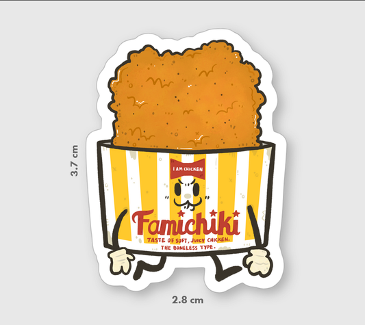 Fami Chiki Chan Vinyl Sticker