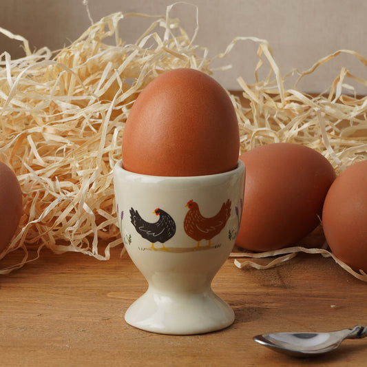 Bramble Farm Chicken Egg Cup In Gift Box