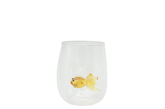 Handmade goldfish jars