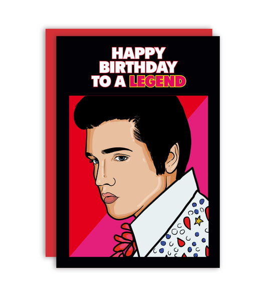 Happy Birthday To A Legend Greeting Card