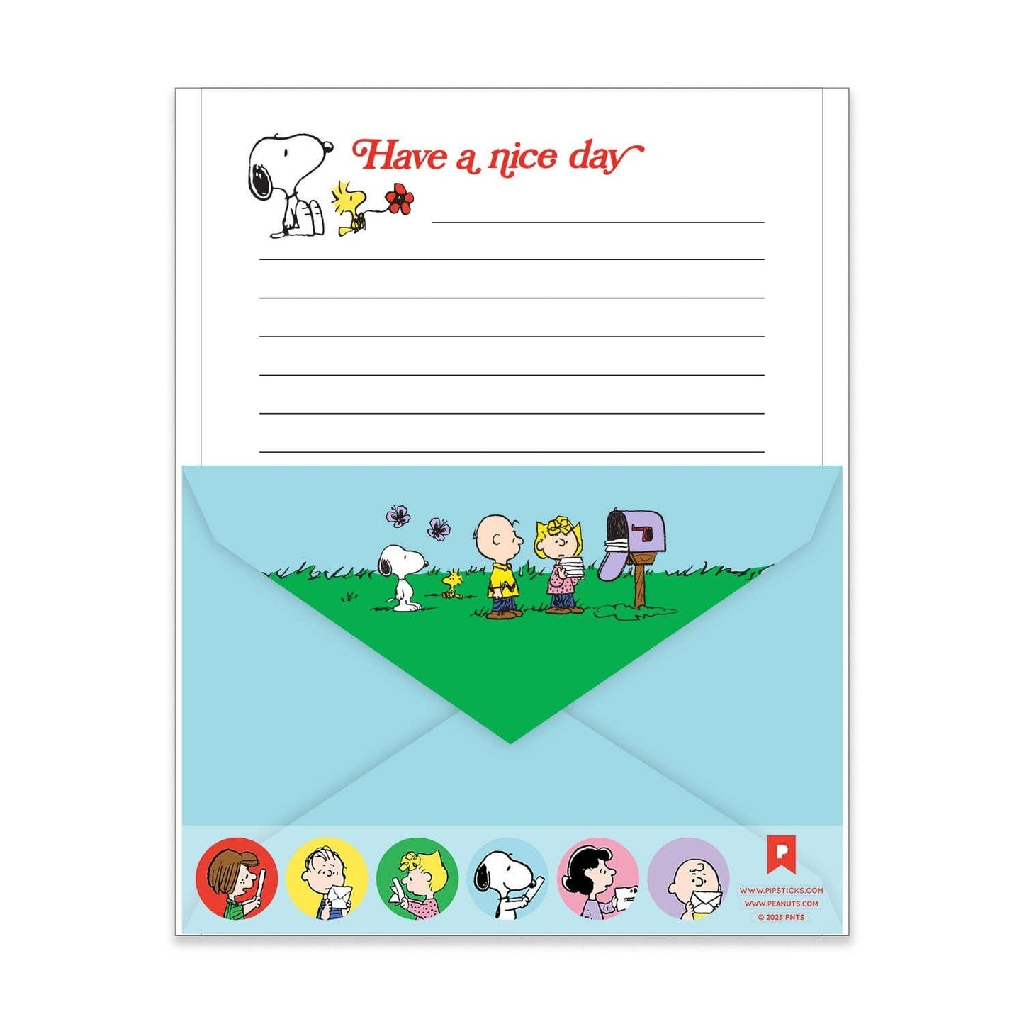 Peanuts Nice Day Letter Kit
