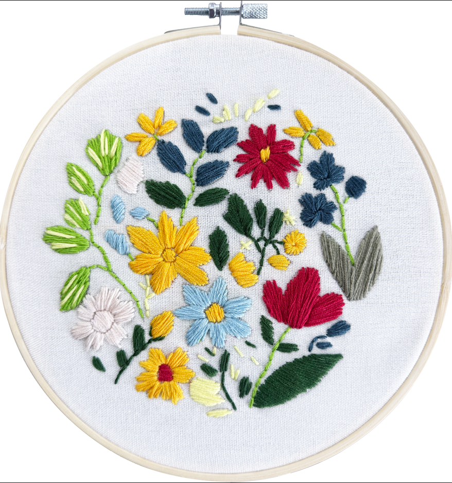 DIY Embroidery Garden Kits