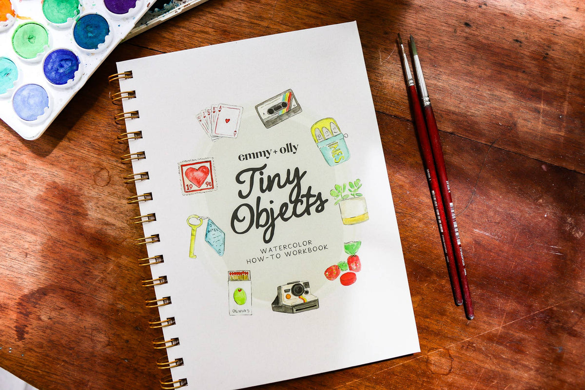 Tny Objects – A Watercolor Workbook