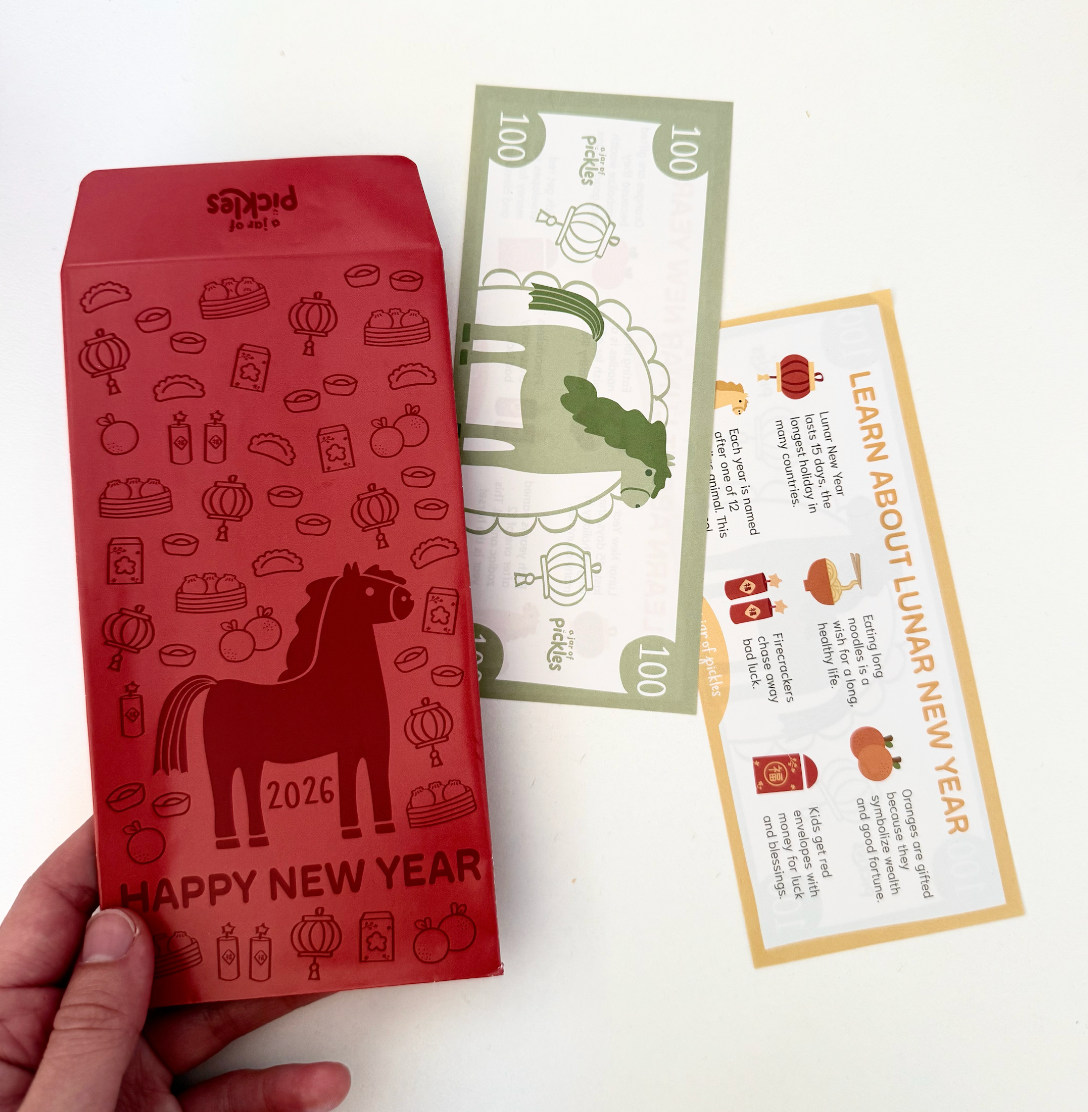 Lunar New Year Red Envelope Classroom Pack