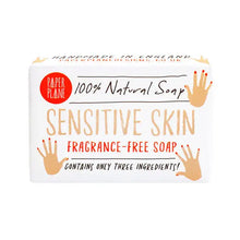 Load image into Gallery viewer, Sensitive Skin Soap 100% Natural Vegan Plastic-free

