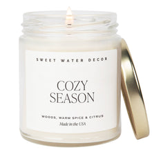 Load image into Gallery viewer, Cozy Season 9 oz Soy Candle - Fall Home Decor &amp; Gifts
