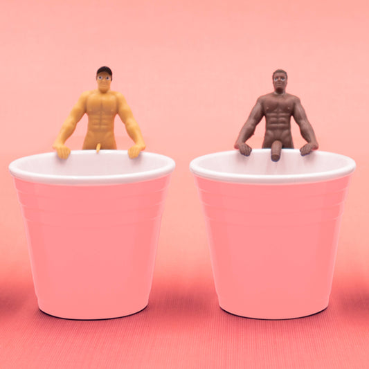 Drinking Buddies Size Matters Drink Markers- 4 Pack