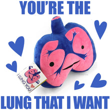 Load image into Gallery viewer, Lungs Plush - I Lung You
