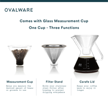 Load image into Gallery viewer, RJ3 Pour Over Coffee Maker with Filter
