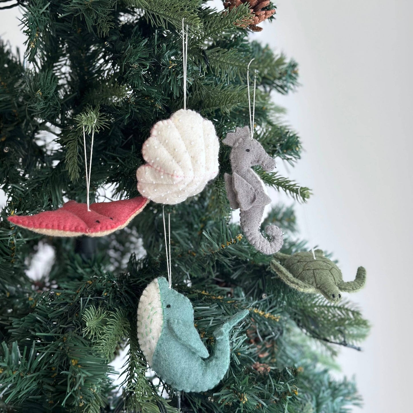 Felt Ornament Sea Animals Assorted