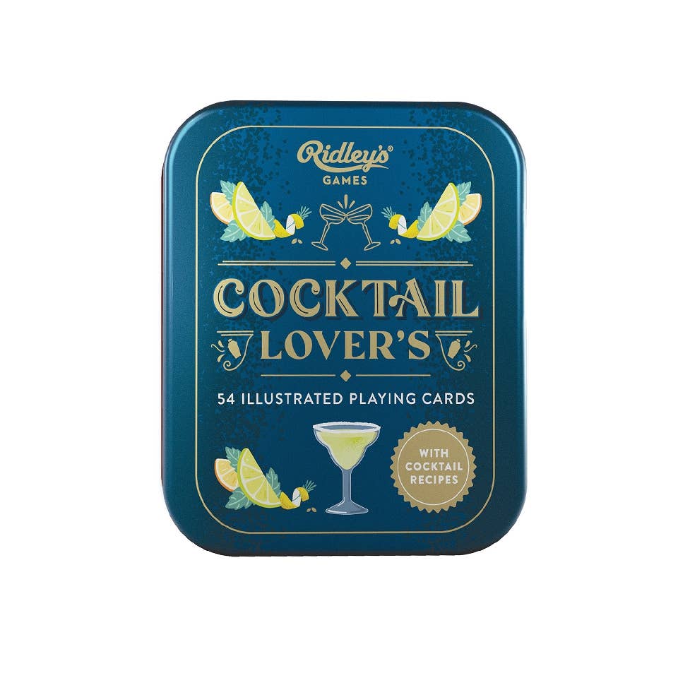 Cocktail Lover's Playing Cards CDU of 6