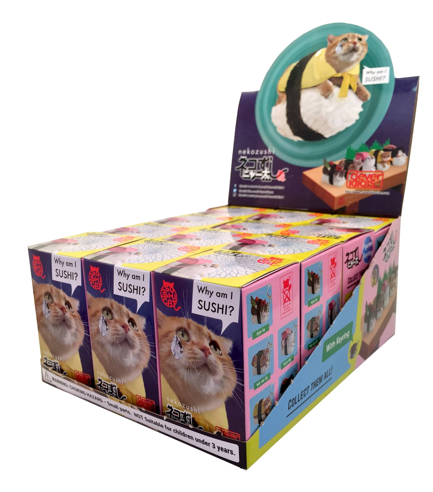 Sushi Cat (Nekozushi) Keyring Blind Box Vol.1