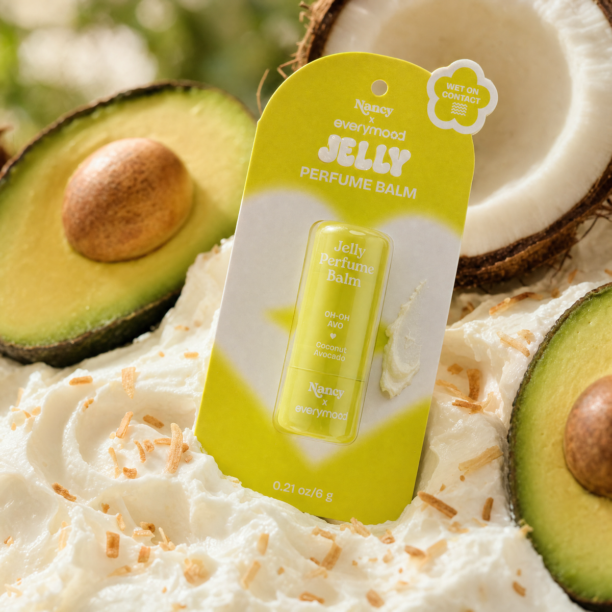 Jelly Perfume Balm | Solid Perfume Stick | Oh-Oh Avo