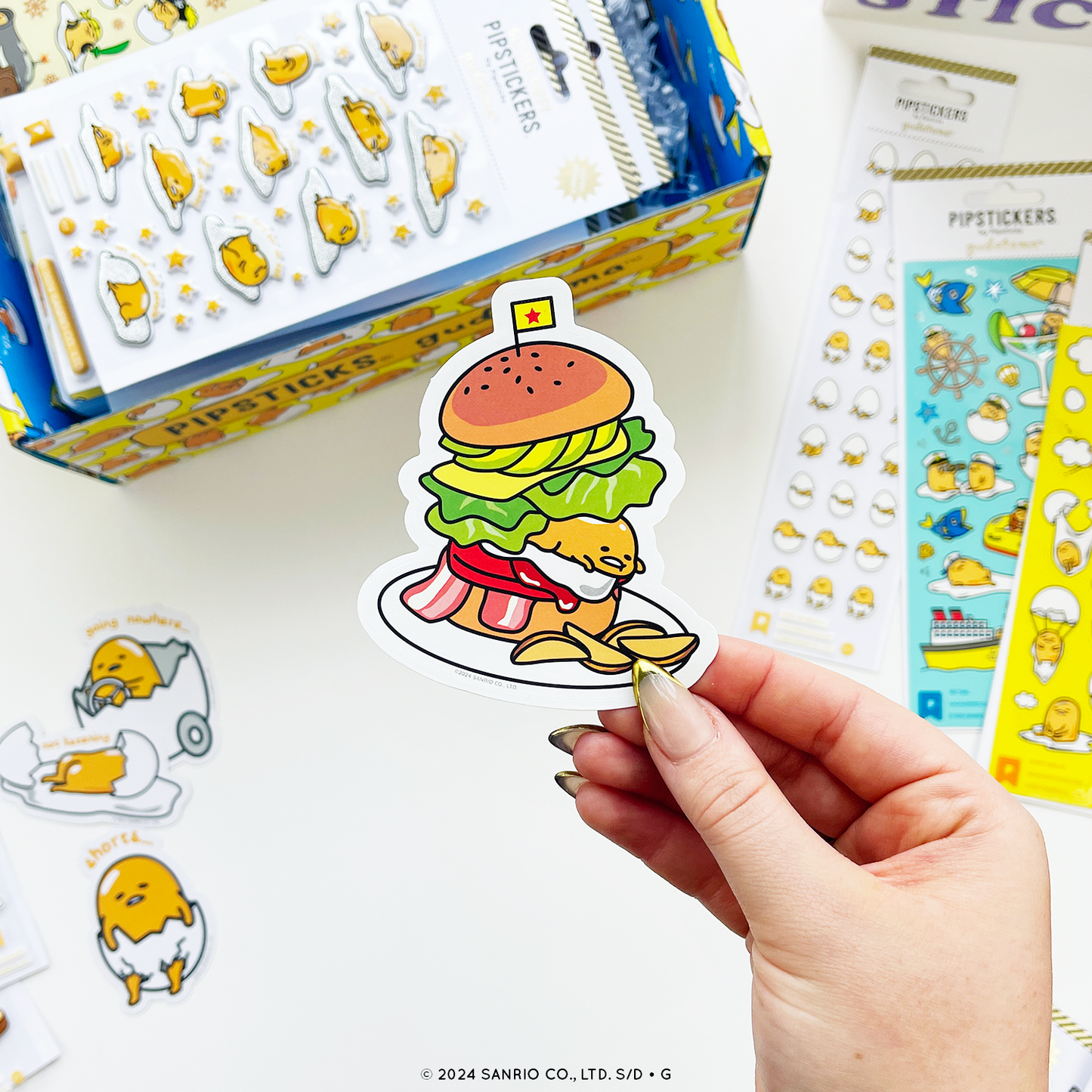 Gudetama Bacon Me Hungry Scratch 'n Sniff (2ct)