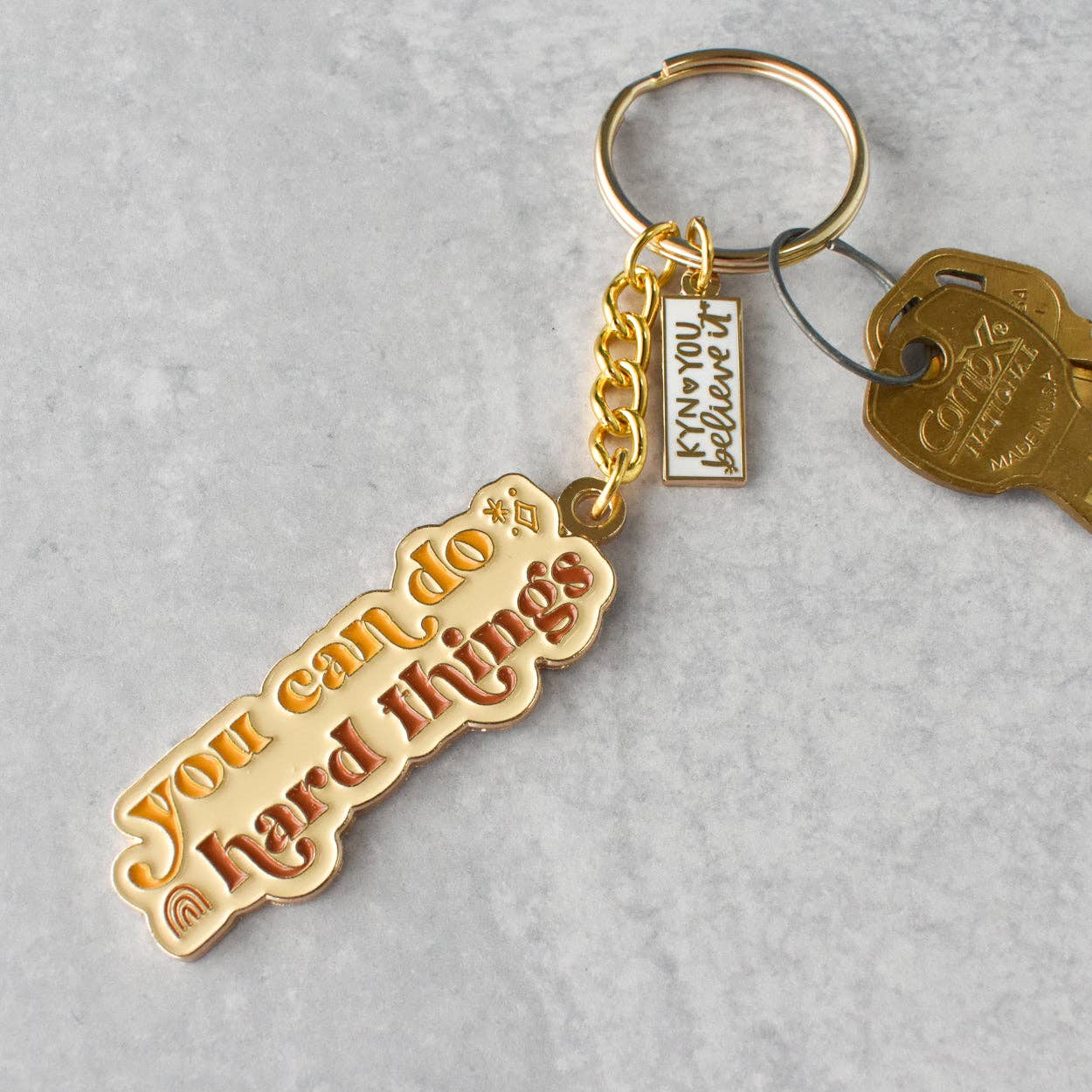 Do Hard Things Keychain