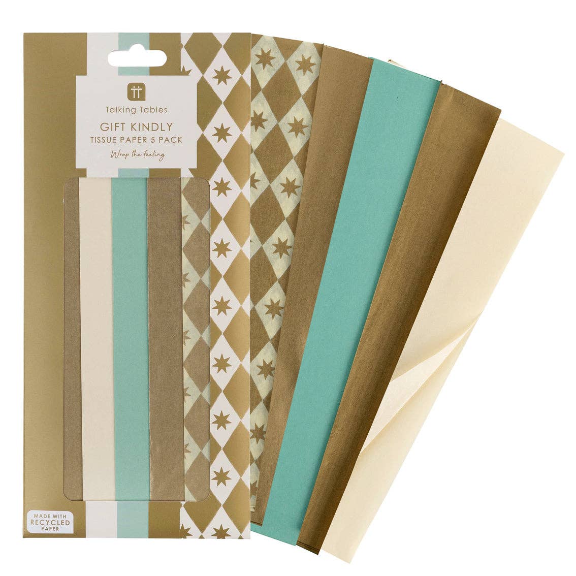 Gilded Tissue Paper - 5 Sheets