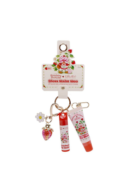Strawberry Gloss Balm Duo w/ Charms