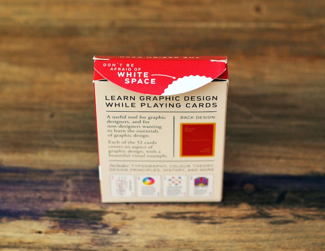The Design Deck: Playing Cards about Graphic Design
