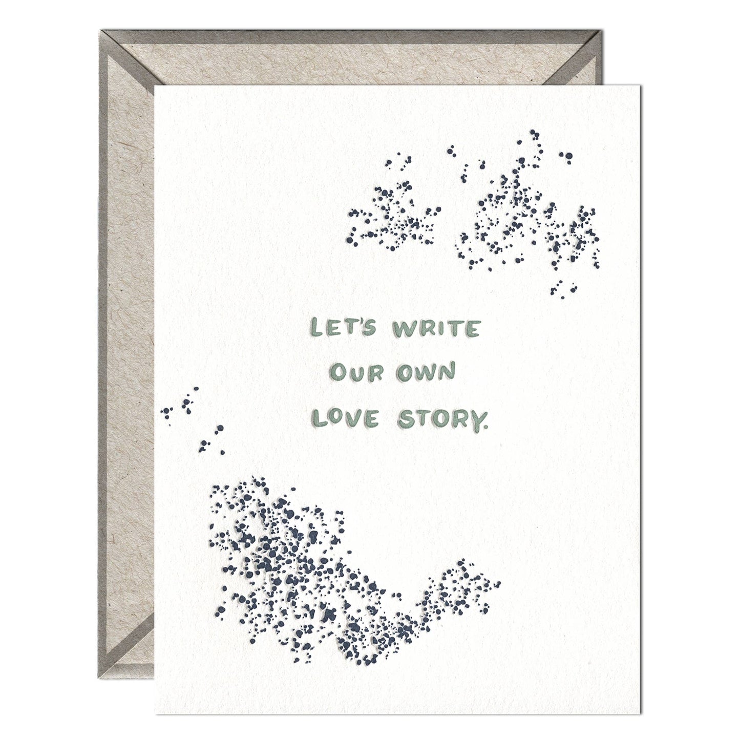 Love Story - Love + Anniversary card