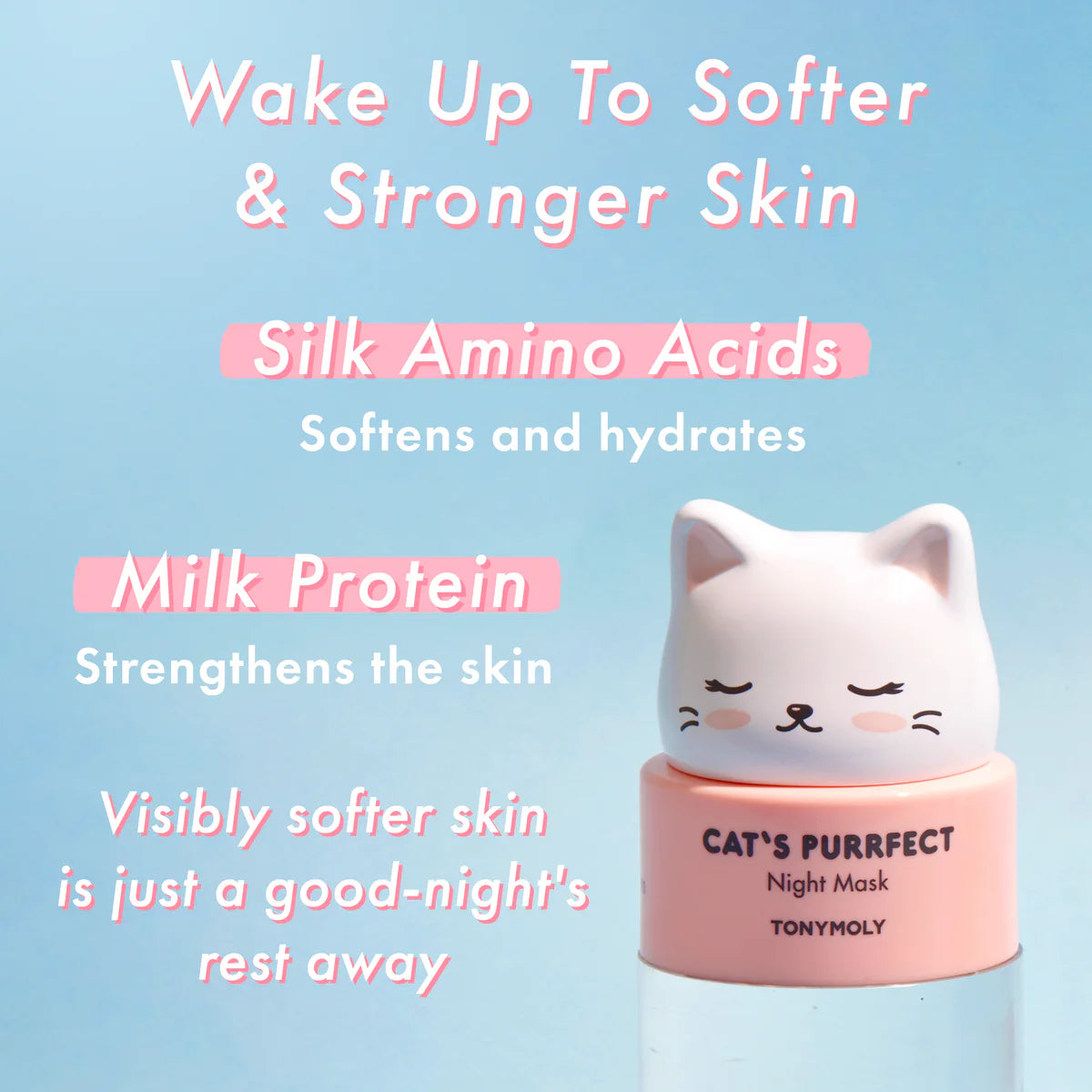 Tonymoly Korea Cat'S Purrfect Night Mask