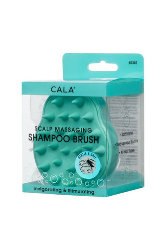 CALA 69307 Scalp Massaging Shampoo Brush Mint - Front & Company: Gift Store