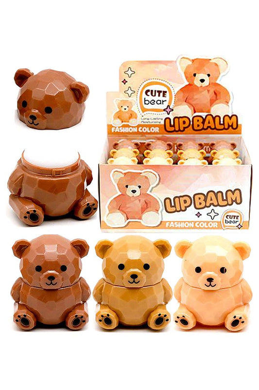 Teddy Bear Moisturizing Lip Balm Collection