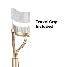 Load image into Gallery viewer, Lindo Lash Comb - w/ Travel Cap: Black
